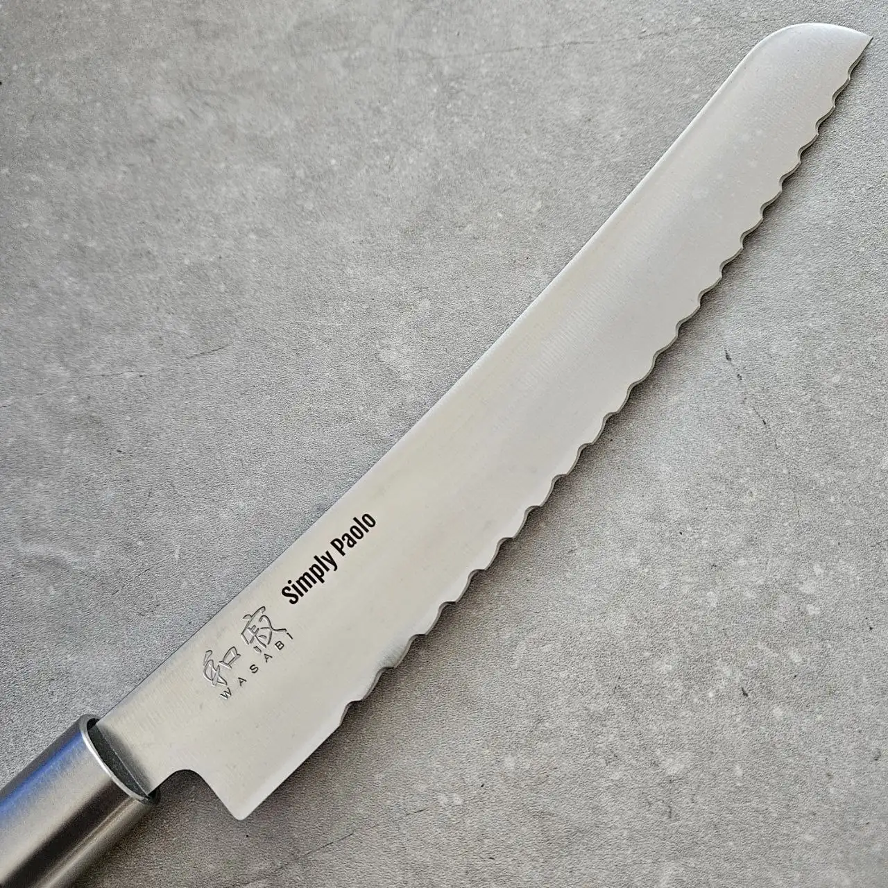 KAI Wasabi Black 6723B Brotmesser 23 cm